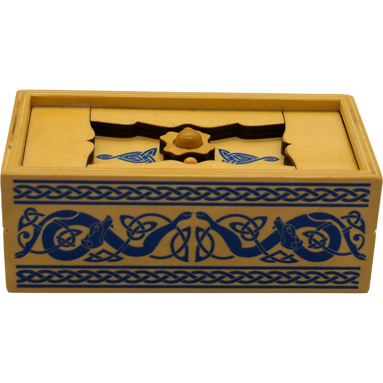 Project Genius Inc. Viking Sea Chest – Gift Box Puzzle, Brain Teaser Box That Holds Gift Cards, Money, Artfully Crafted Wooden Puzzle, Secret Box, Gift Box, Puzzle Box